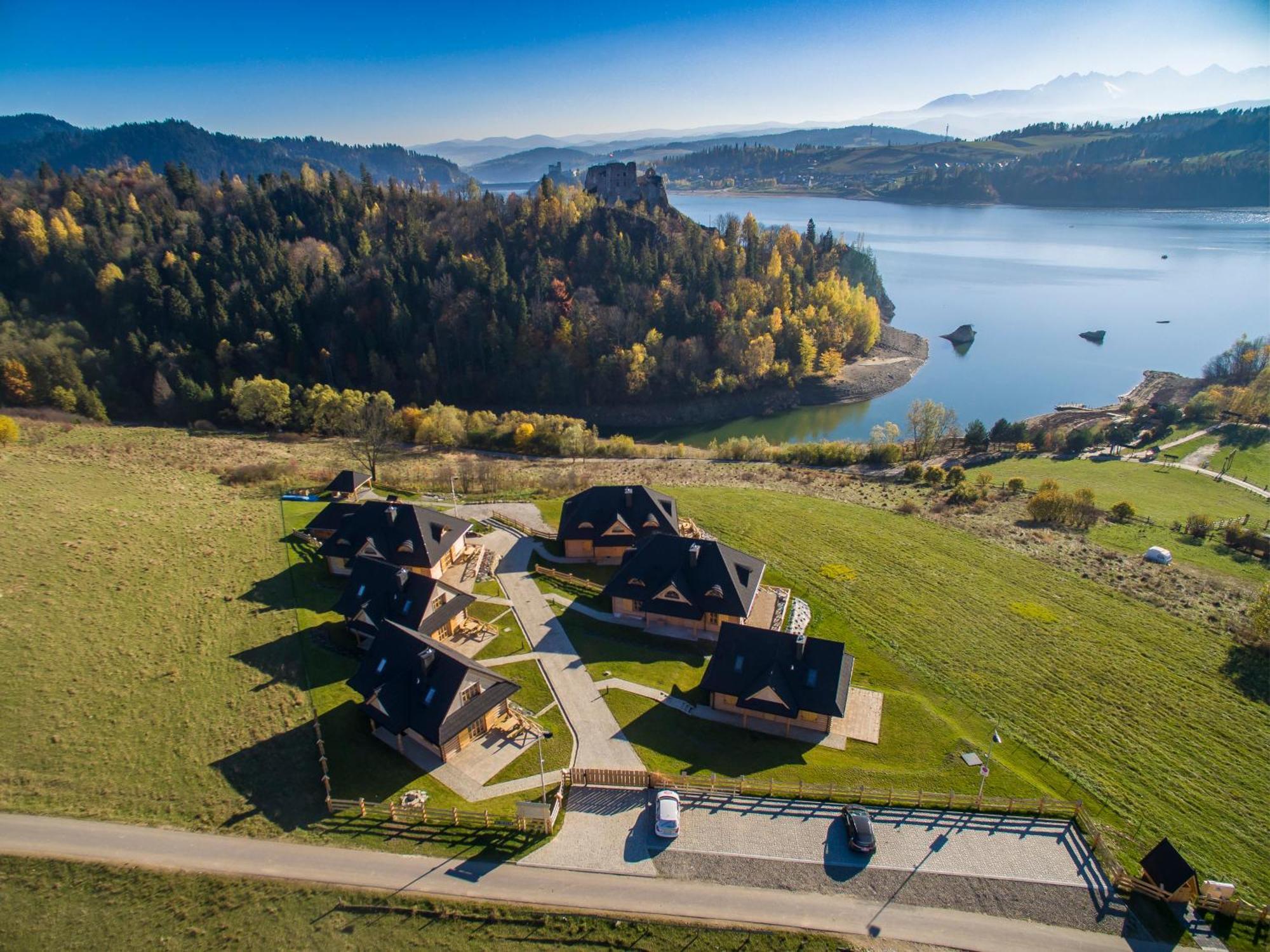 Вилла Osada Cztery Pory Roku Чорштын Экстерьер фото